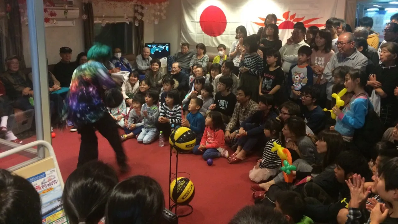 ノックスによるさんふらわあ(志布志港-大阪港)での船上イベントパフォーマンス